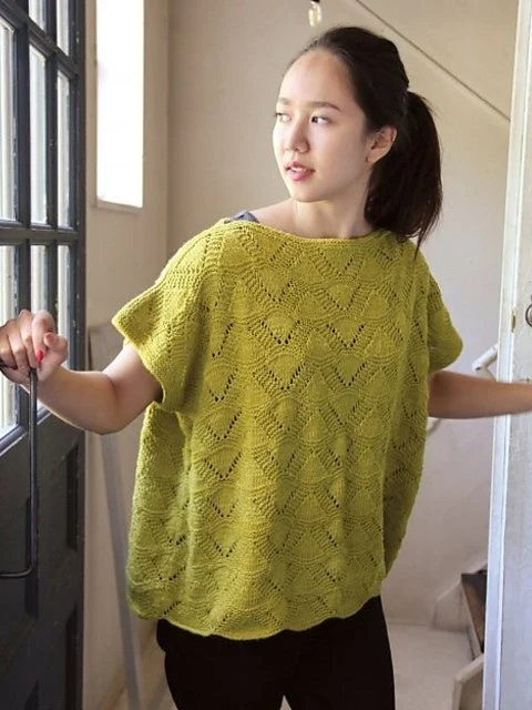 #30 Eyelet and Garter Top