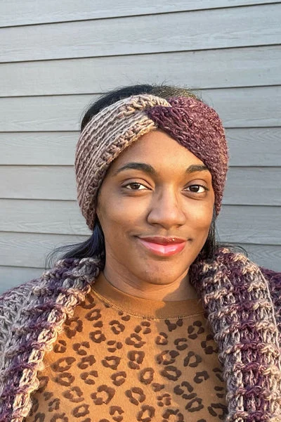 Abrazo Ear Warmer (Crochet)