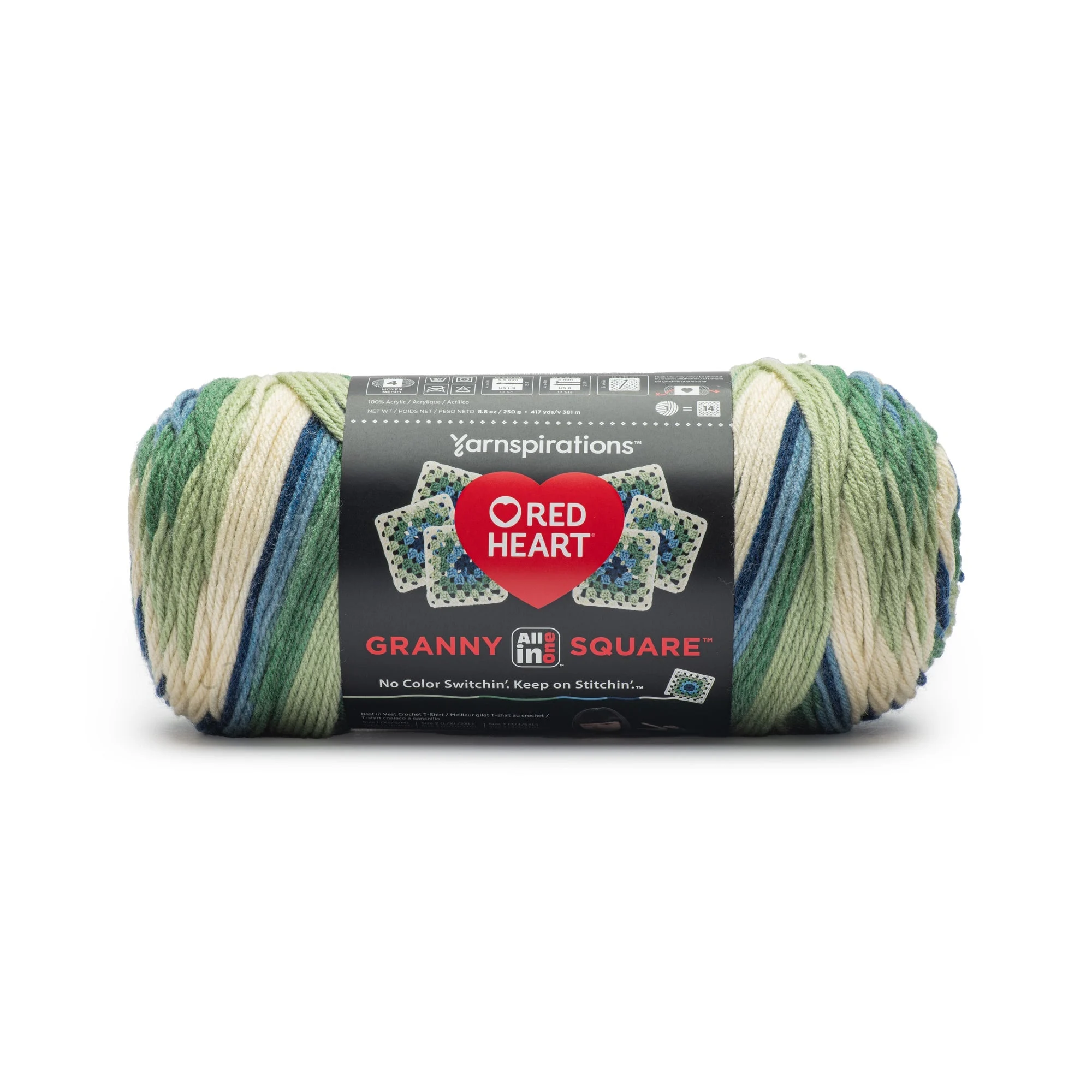 All In One Granny Square Yarn