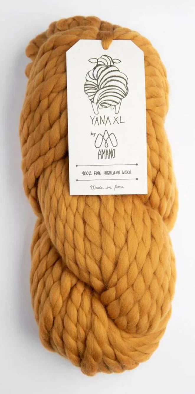 Amano Yana XL - Mustard Seed (Color #1419) - FULL BAG SALE (5 SKEINS)