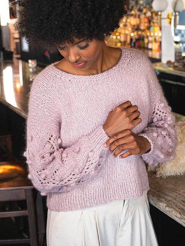 A Berroco Gimlet Pattern - Kunzite Pullover (PDF)