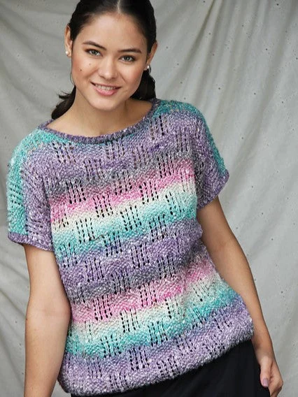 Box Pattern Tee by Noro