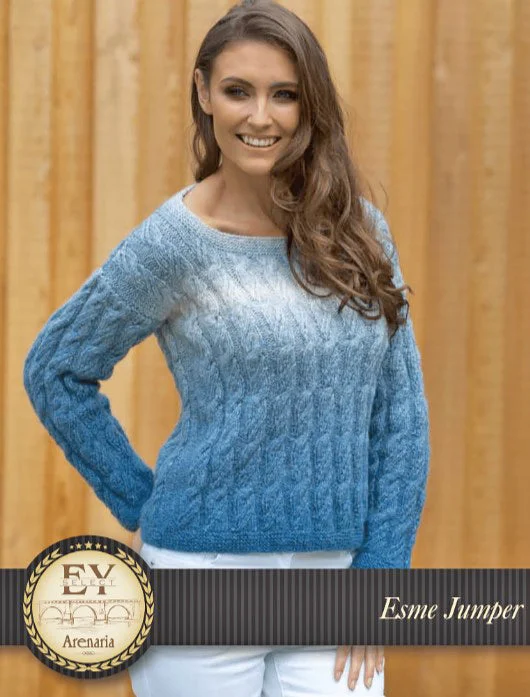 !!Euro Yarns Select Arenaria Pattern - Esme Jumper (PDF) - FREE with Purchases of Five Skeins of Arenaria