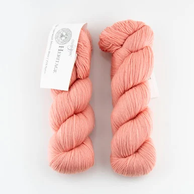 Heritage Sock - Solids // 5794 Peach Beige