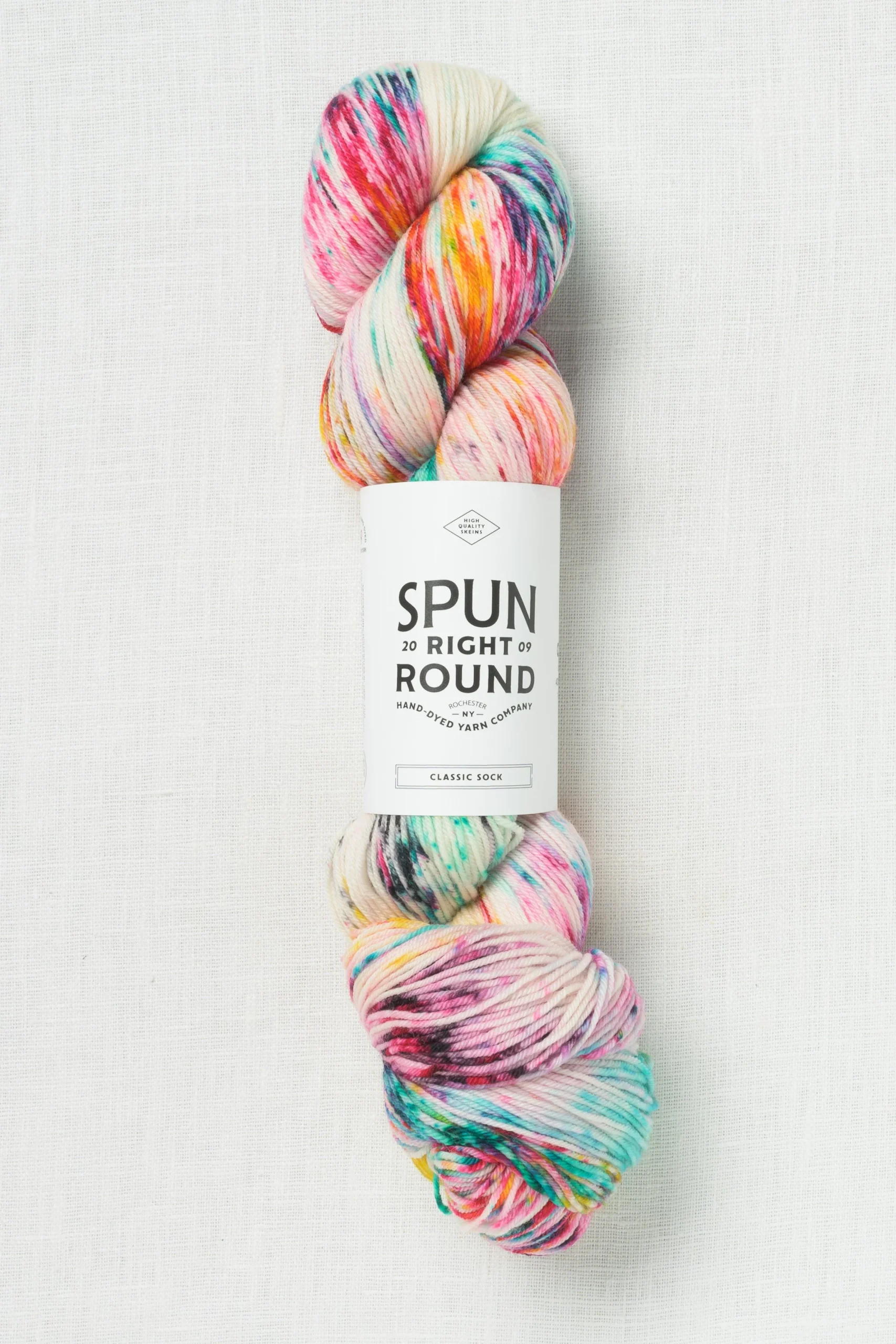 Spun Right Round Squish DK Graffiti