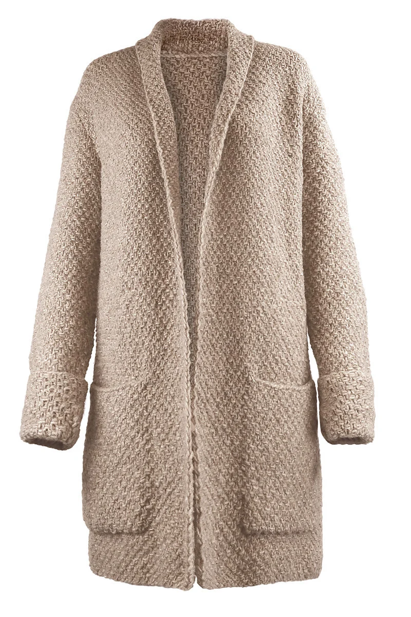 A WoolAddicts Air - No Plain Jane Cardigan (PDF)